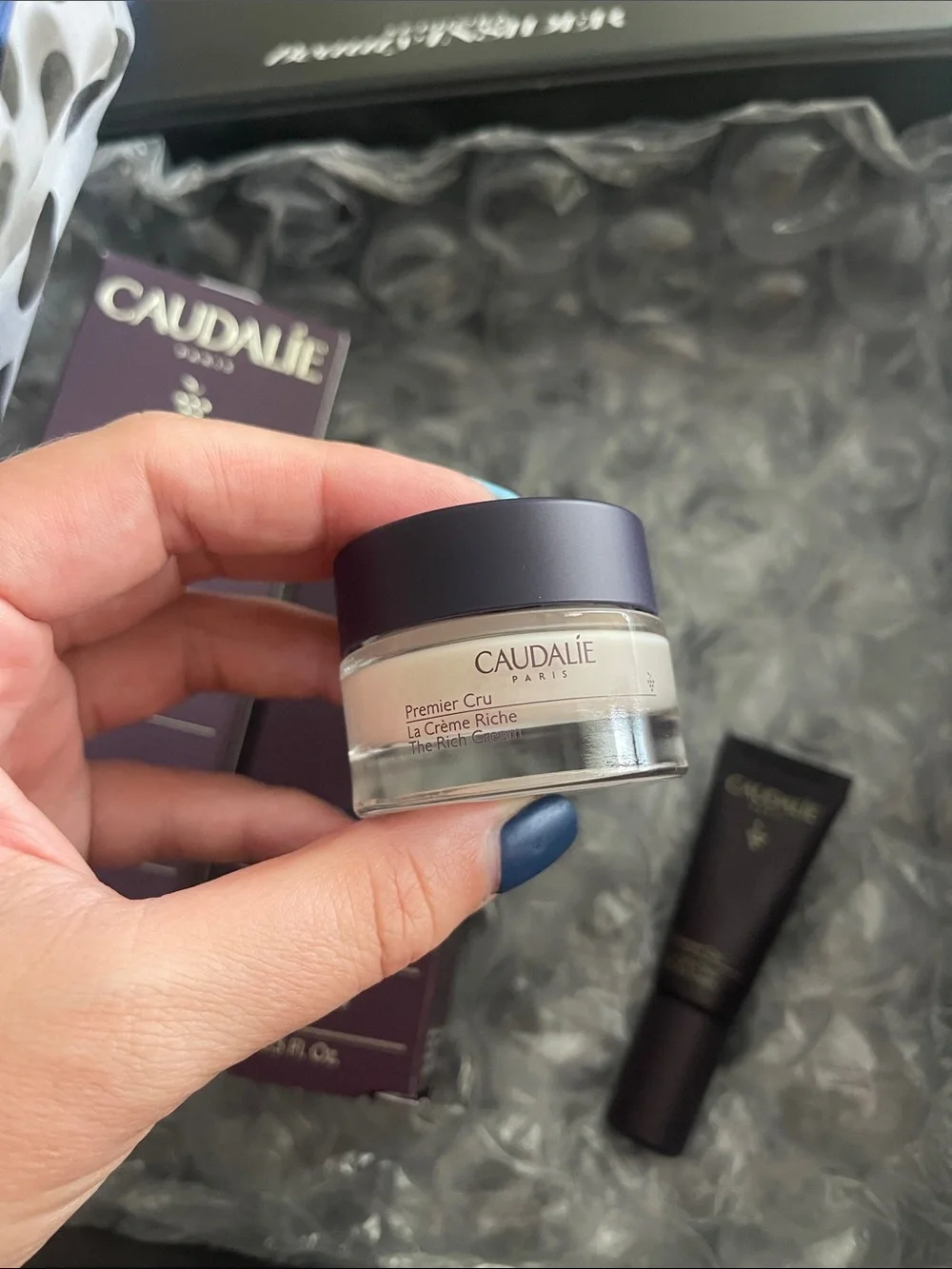 $302 New Set of 4 CAUDALIE Premier cru: serum, eye cream x2, the rich cream